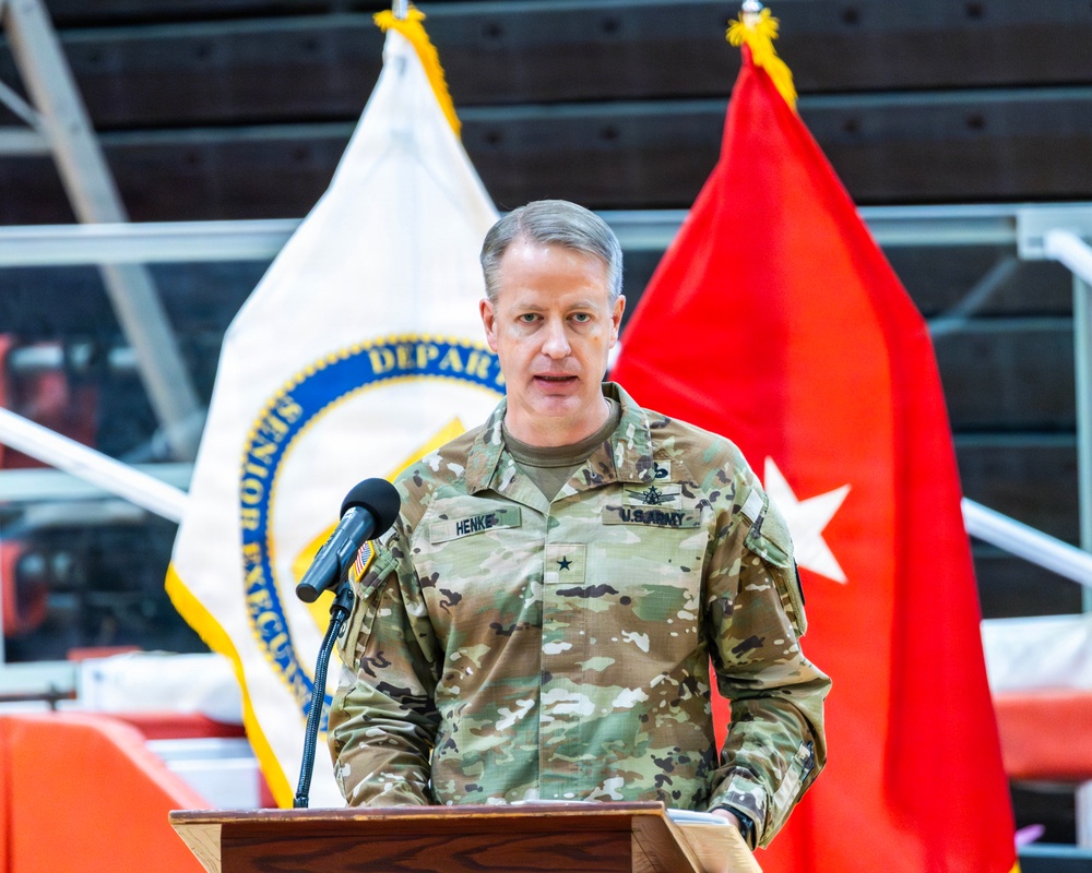 Air Defense Artillery CSM Change of Responsibility Ceremony