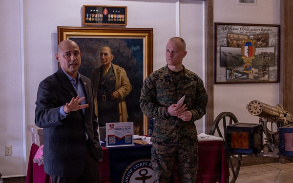 II MEF Fundraiser for Navy-Marine Corps Relief Society