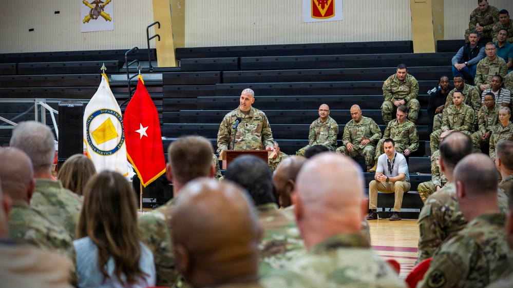Air Defense Artillery CSM Change of Responsibility Ceremony