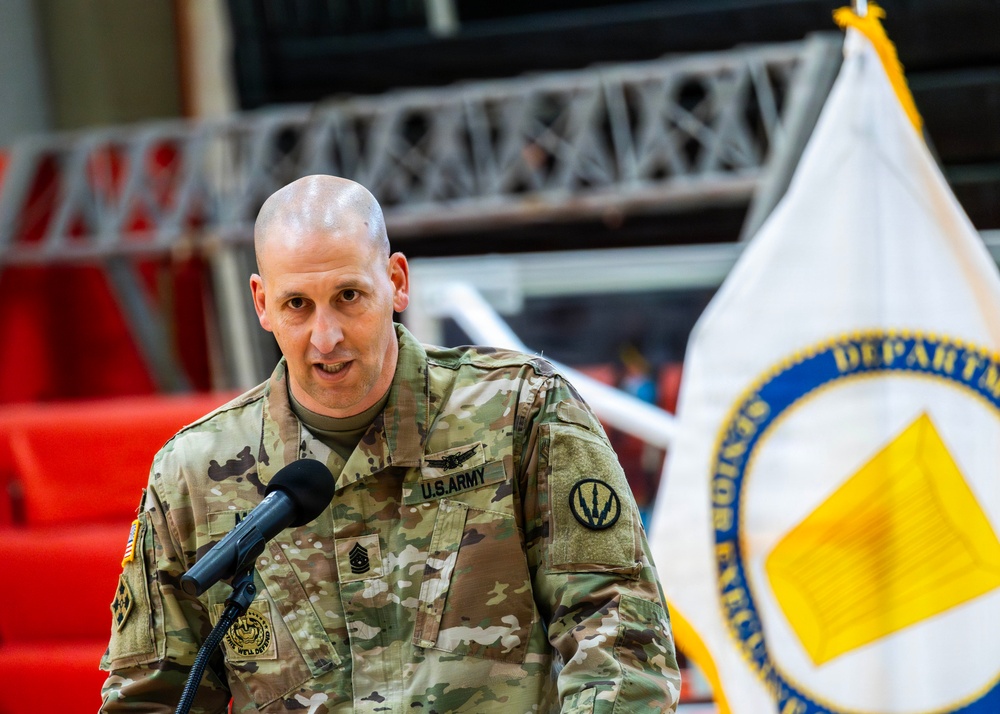 Air Defense Artillery CSM Change of Responsibility Ceremony