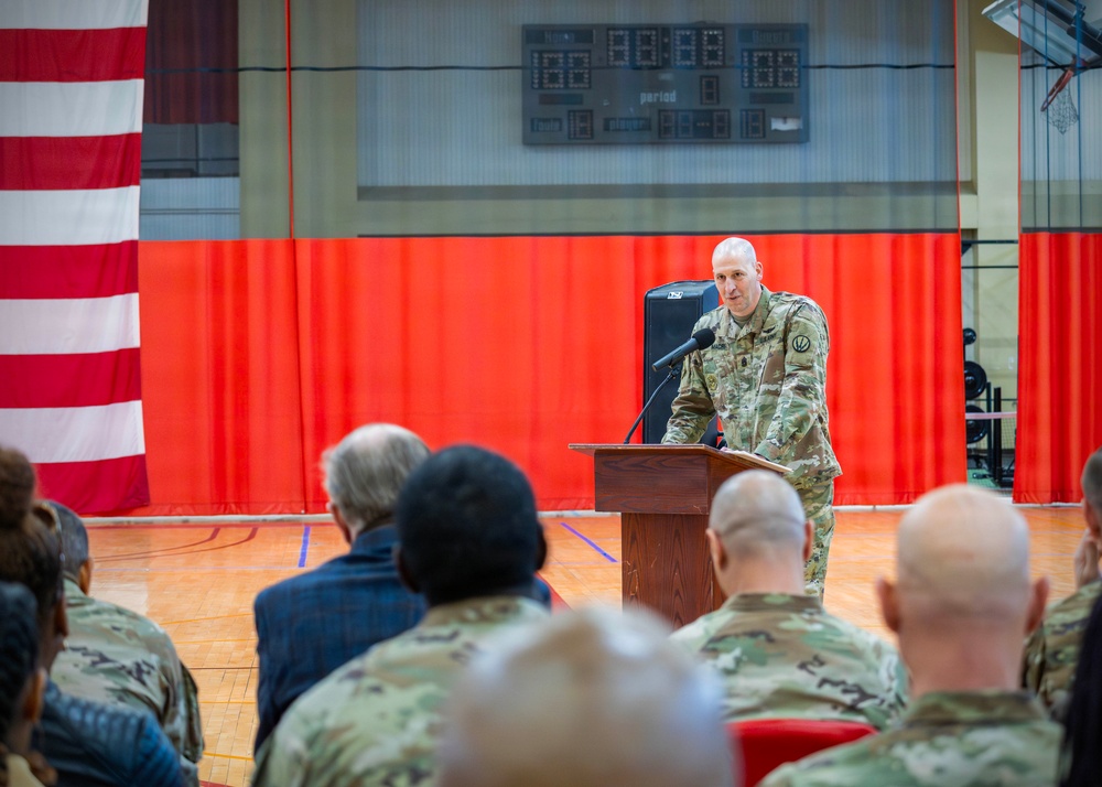 Air Defense Artillery CSM Change of Responsibility Ceremony