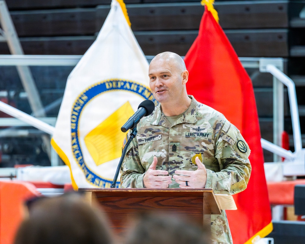 Air Defense Artillery CSM Change of Responsibility Ceremony