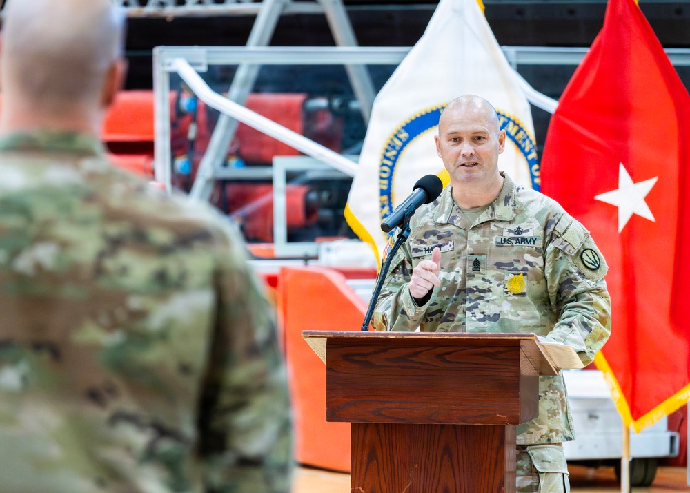Air Defense Artillery CSM Change of Responsibility Ceremony