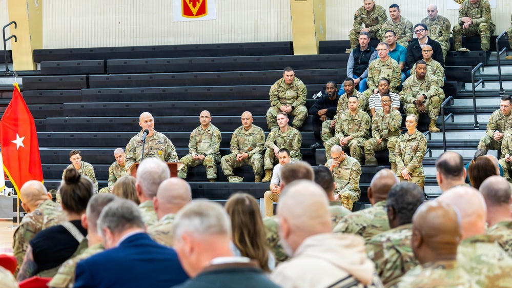 Air Defense Artillery CSM Change of Responsibility Ceremony