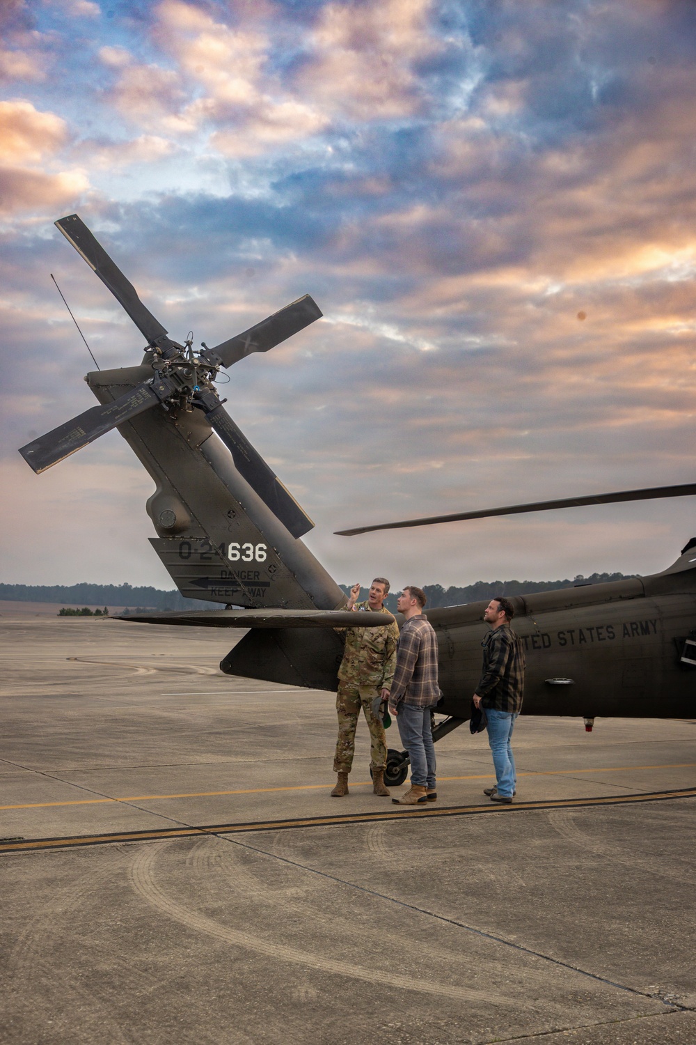 ‘Night Agent’ Star Basso visits Fort Polk