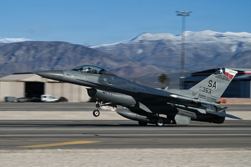 Flight Operations at Nellis