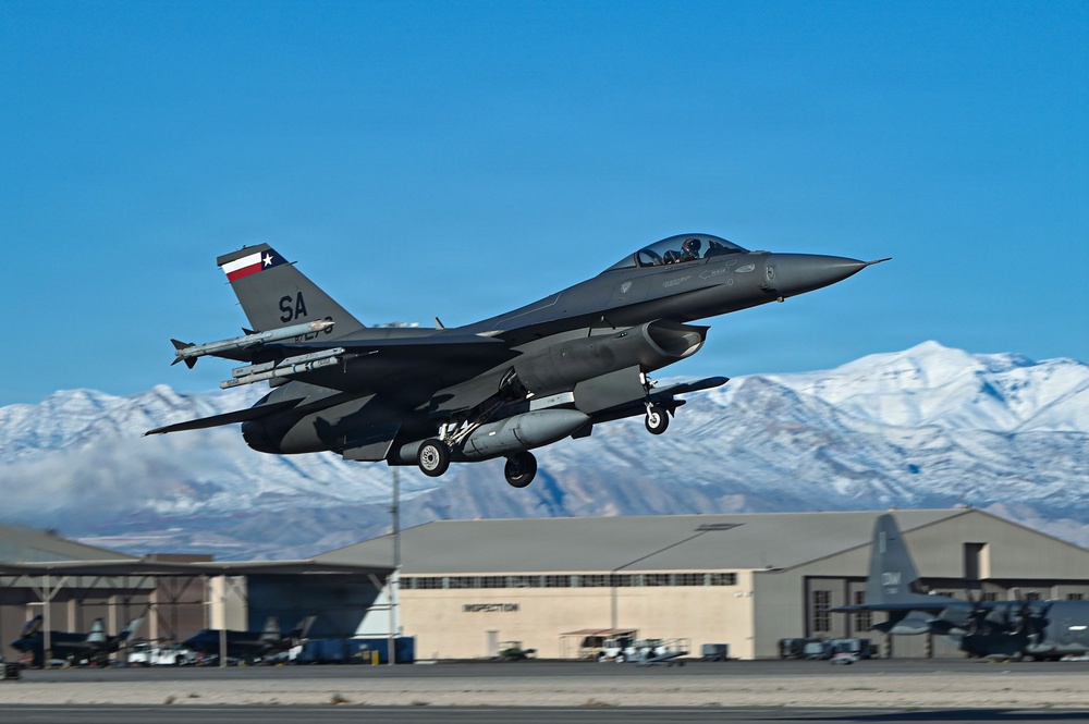 Flight Operations at Nellis