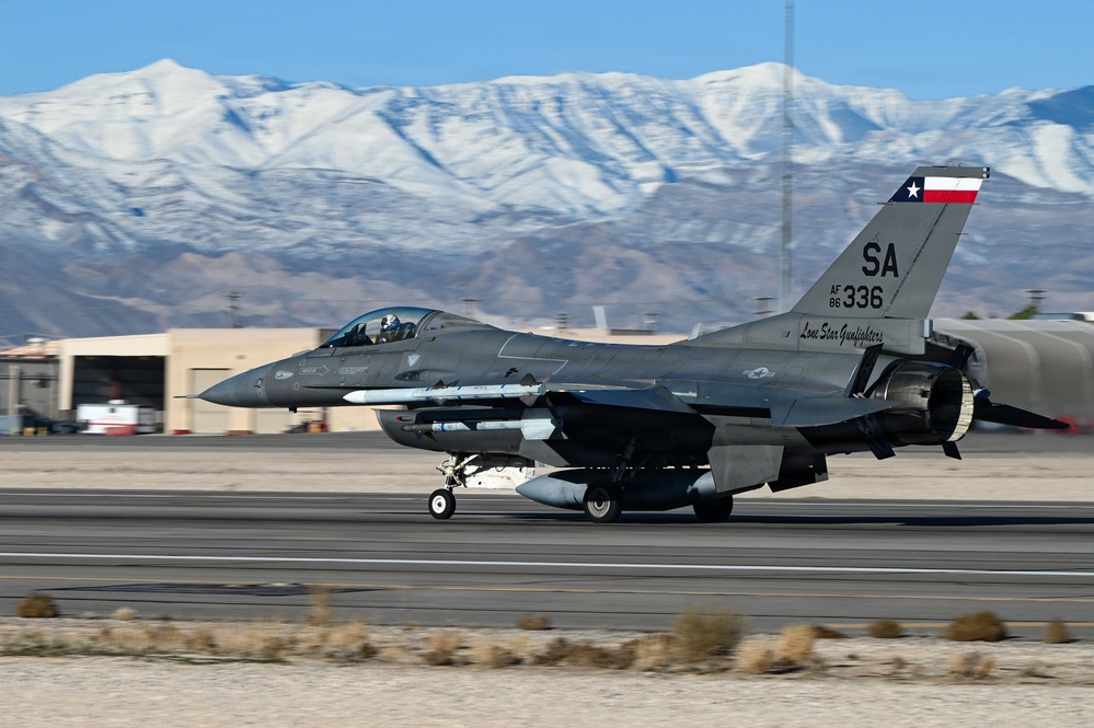 Flight Operations at Nellis