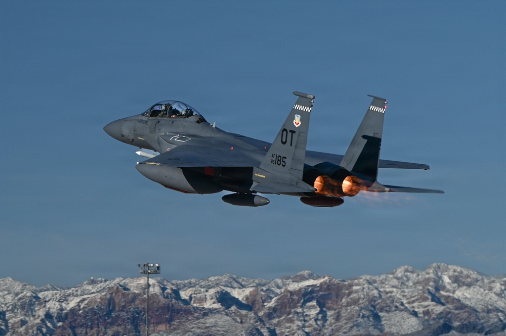 Flight Operations at Nellis