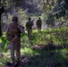 2nd Bn, 1st Marines conduct a foot patrol along the southern border