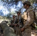 2nd Bn, 1st Marines conduct a foot patrol along the southern border