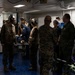 11th MEU Marines, Sailors Conduct Simulated Mass Casualty Exercises Aboard USS Boxer