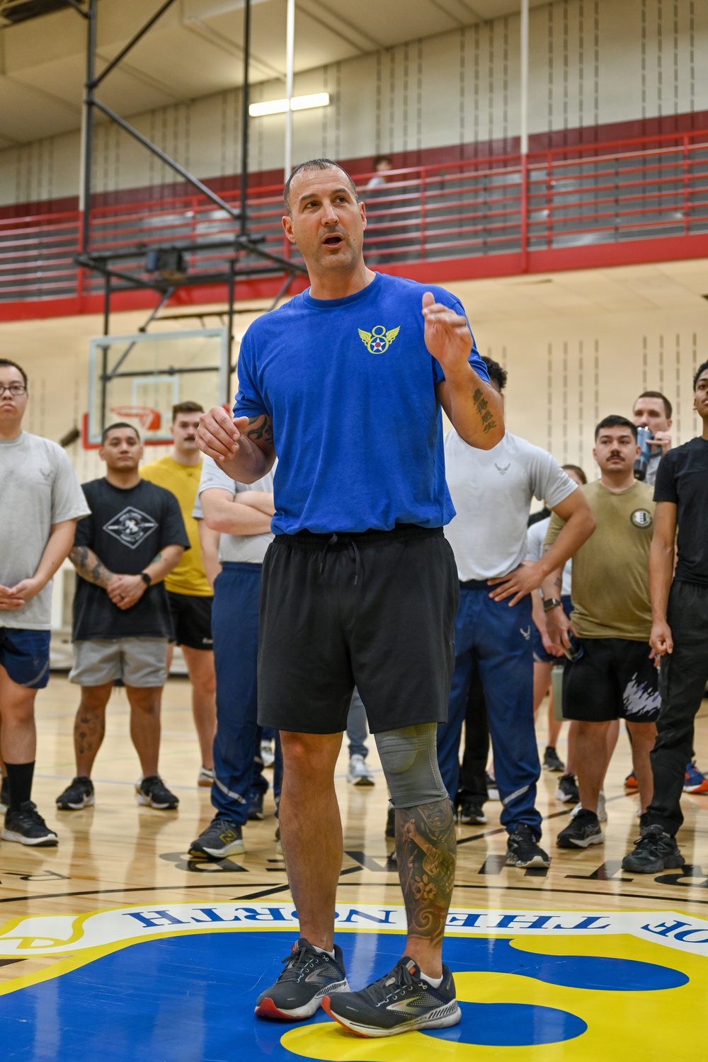 Eighth Air Force Command Team visits Ellsworth Air Force Base