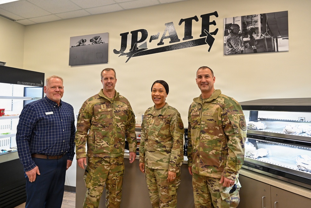 Eighth Air Force Command Team visits Ellsworth Air Force Base