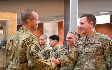 Eighth Air Force Command Team visits Ellsworth Air Force Base