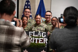Religious Program Specialist Makes History Graduating Navy Flag Writer Course