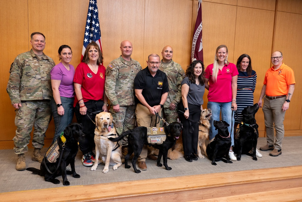 New Leash on Life: BAMC commissions furry friend to Soldier Recovery Unit
