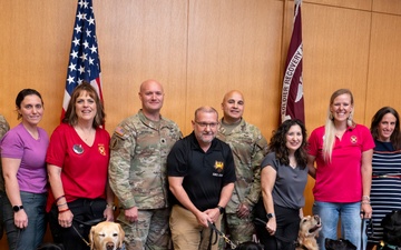 New Leash on Life: BAMC commissions furry friend to Soldier Recovery Unit