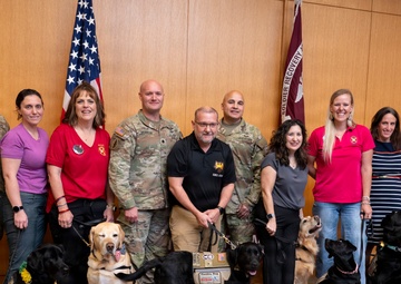 New Leash on Life: BAMC commissions furry friend to Soldier Recovery Unit