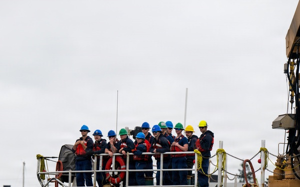 Coast Guard Cutter Munro crew returns home after 119-day, multi-mission patrol