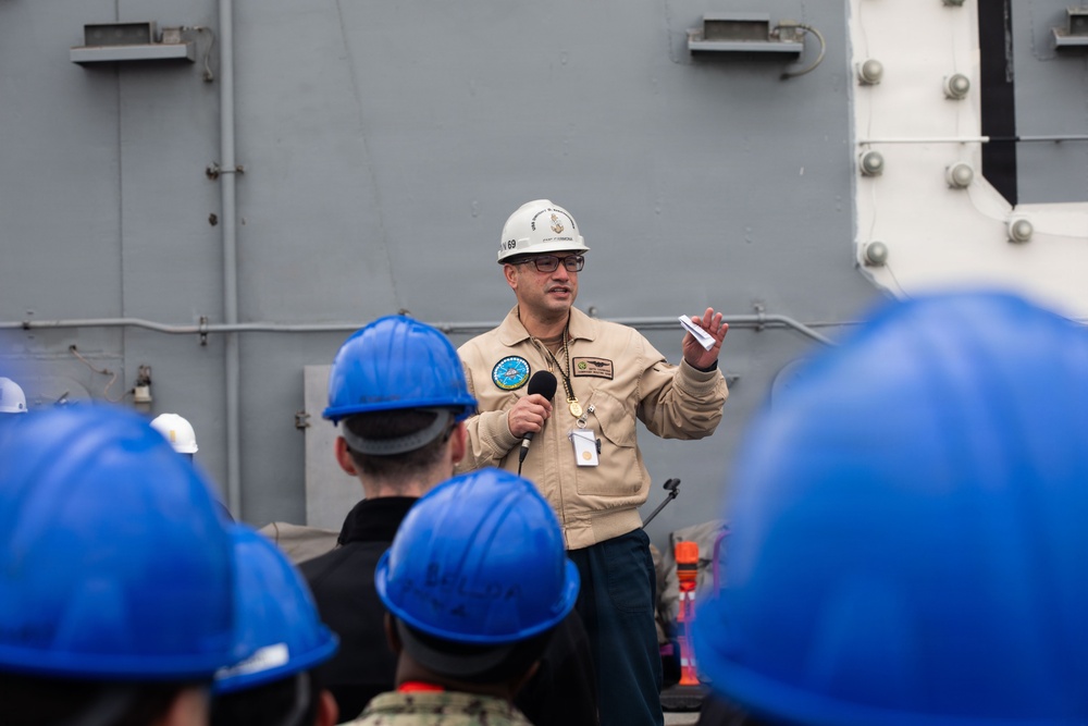 IKE Conducts All Hands Call