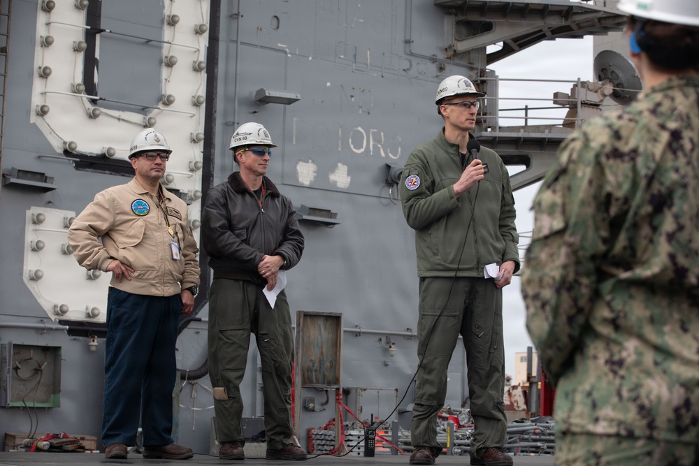 IKE Conducts All Hands Call