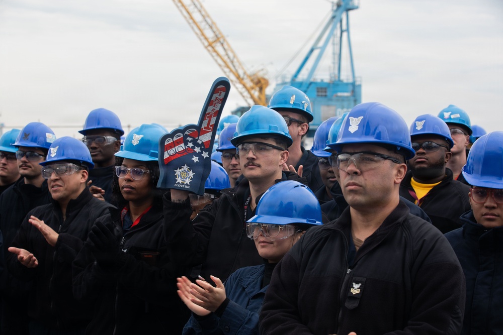 IKE Conducts All Hands Call