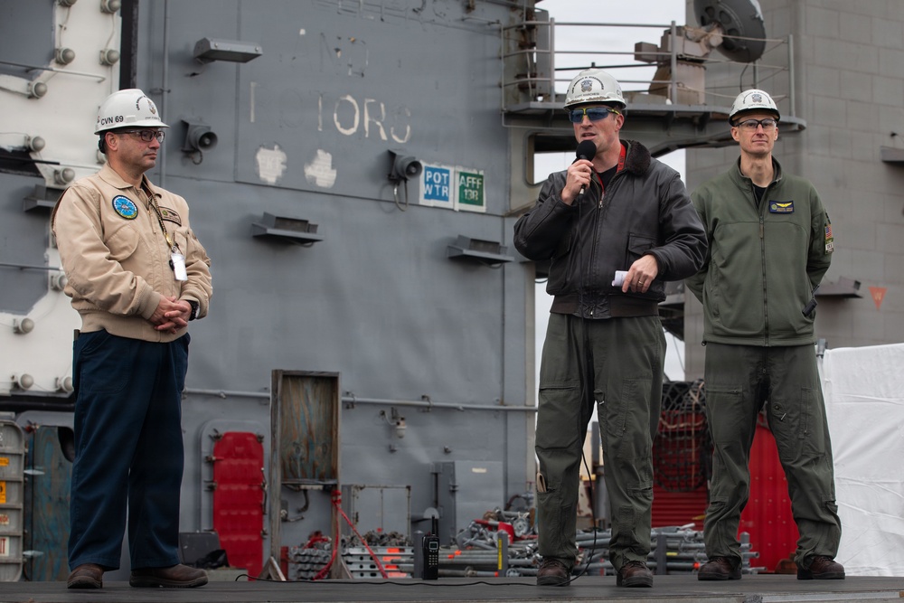 IKE Conducts All Hands Call