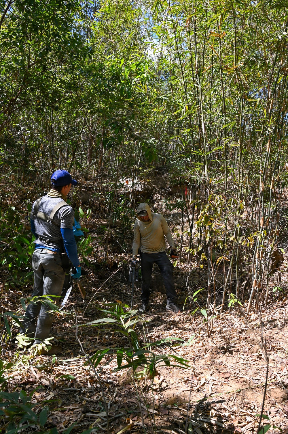 26-2LA Recovery Team 3 Begins Site Setup