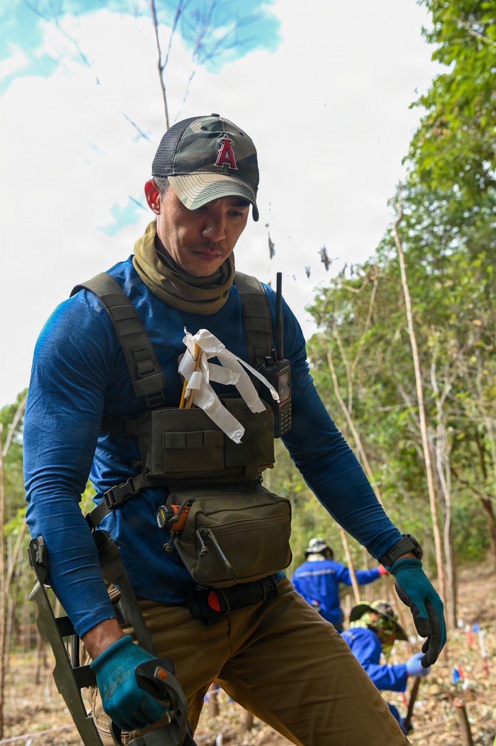 26-2LA Recovery Team 3 Begins Site Setup