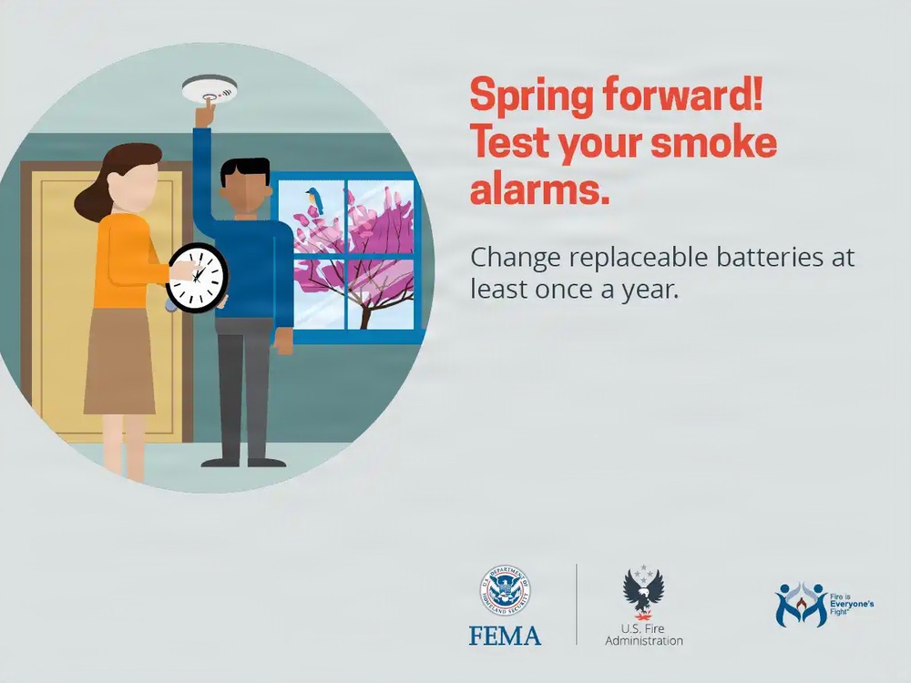Spring forward: change your clocks, batteries