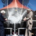 Christening ceremony of the future USS Louis H. Wilson, Jr. (DDG 126)