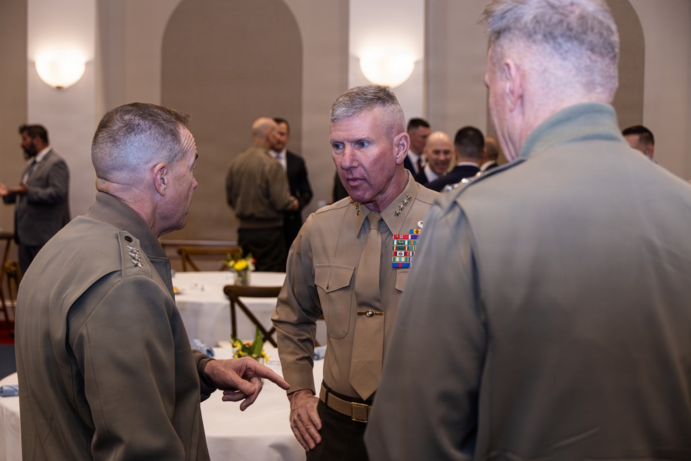 The Commandant, Gen. Eric M. Smith attends the 2026 U.S. Marine Congressional Staffer Breakfast