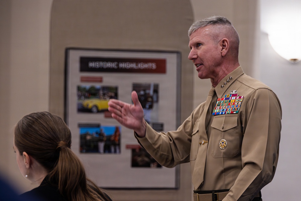 The Commandant, Gen. Eric M. Smith attends the 2026 U.S. Marine Congressional Staffer Breakfast