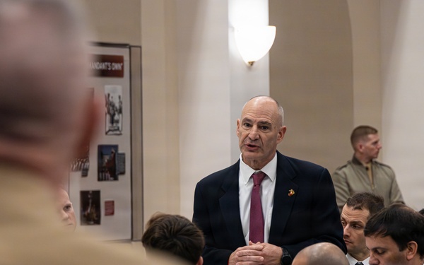 The Commandant, Gen. Eric M. Smith attends the 2026 U.S. Marine Congressional Staffer Breakfast