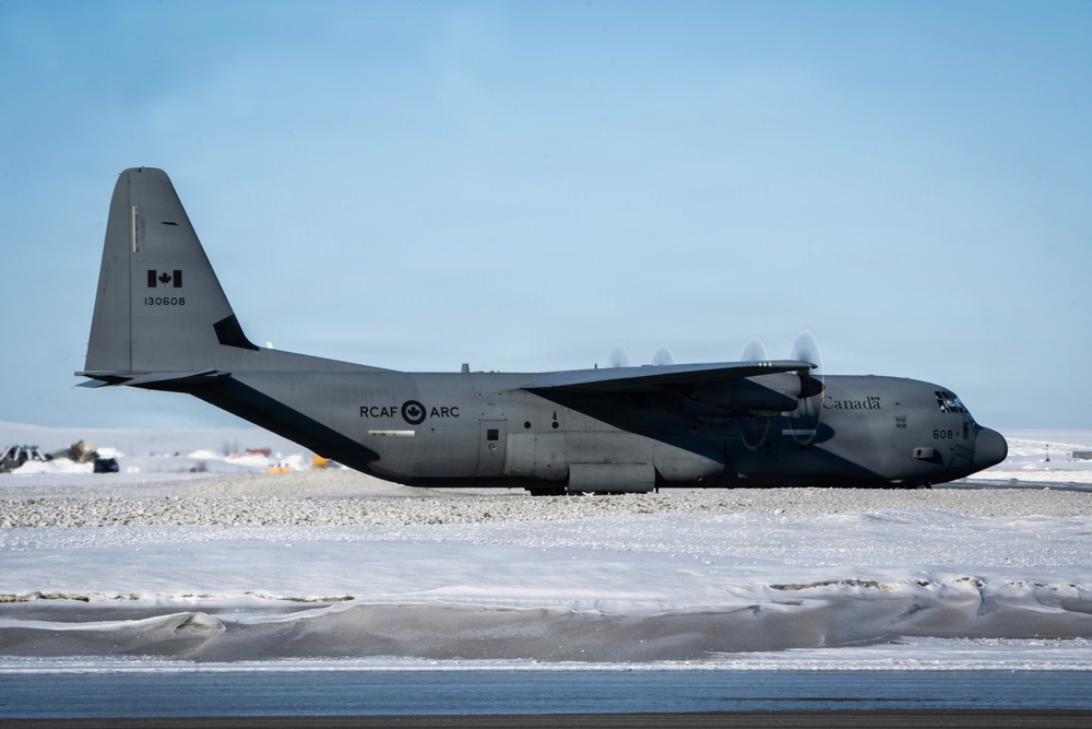 Royal Canadian Air Force supports US forces during ARCTIC EDGE 2026
