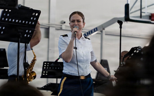 Missouri Army National Guard Band performs for Balboa Academy