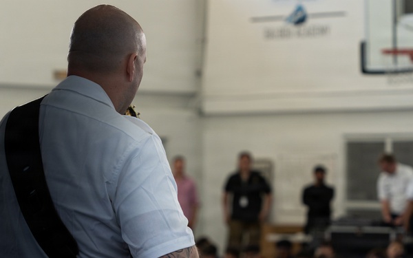 Missouri Army National Guard Band performs for Balboa Academy