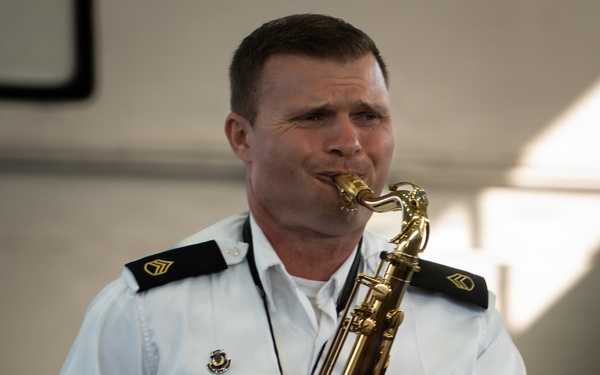 Missouri Army National Guard Band performs for Balboa Academy