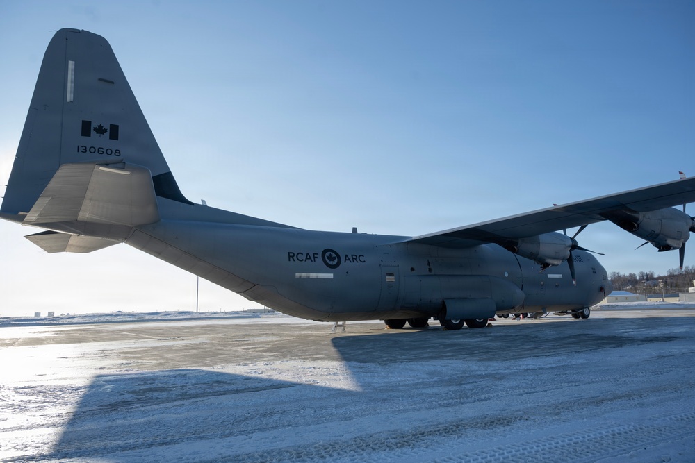 Royal Canadian Air Force supports US forces during ARCTIC EDGE 2026