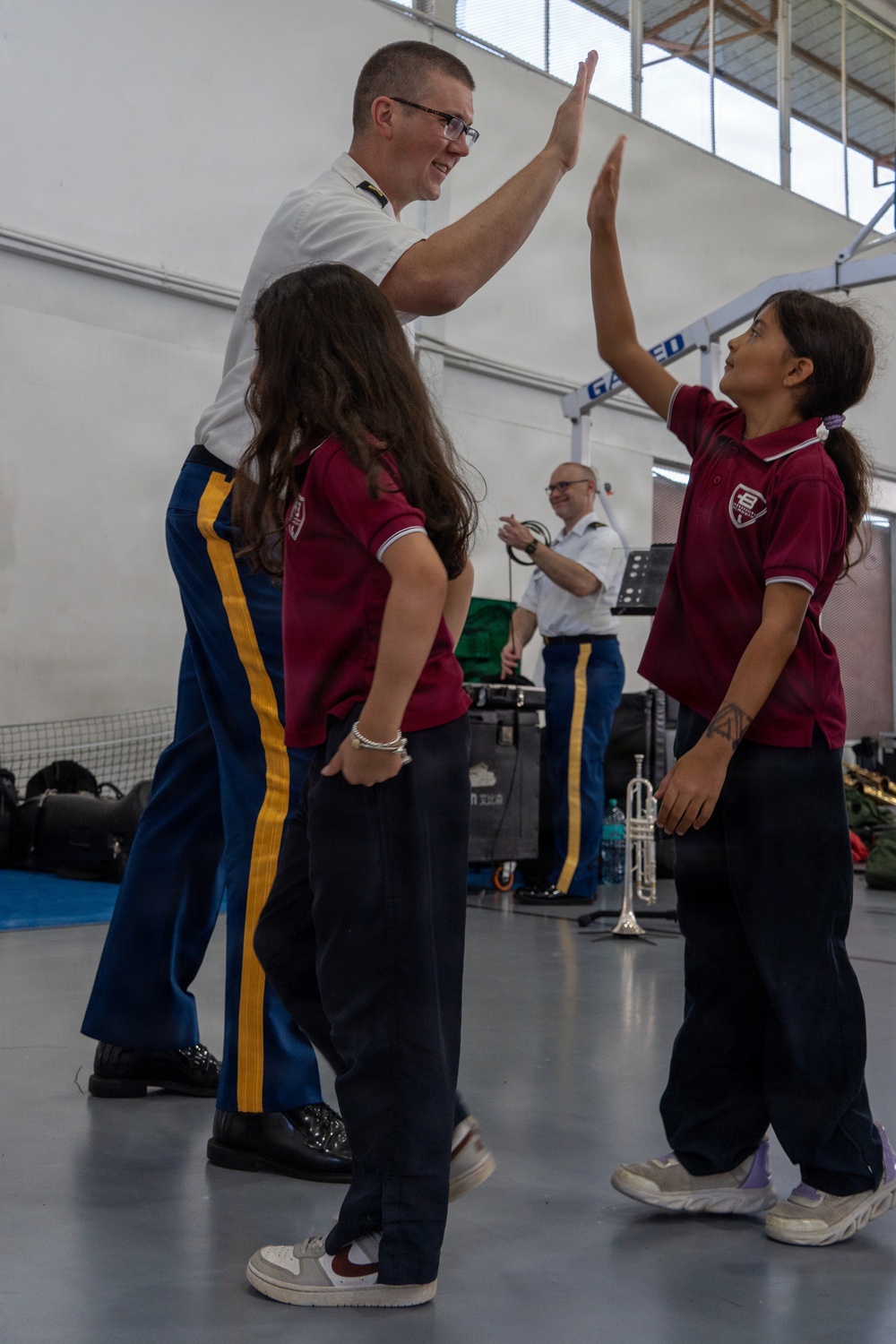Missouri Army National Guard Band performs for Balboa Academy