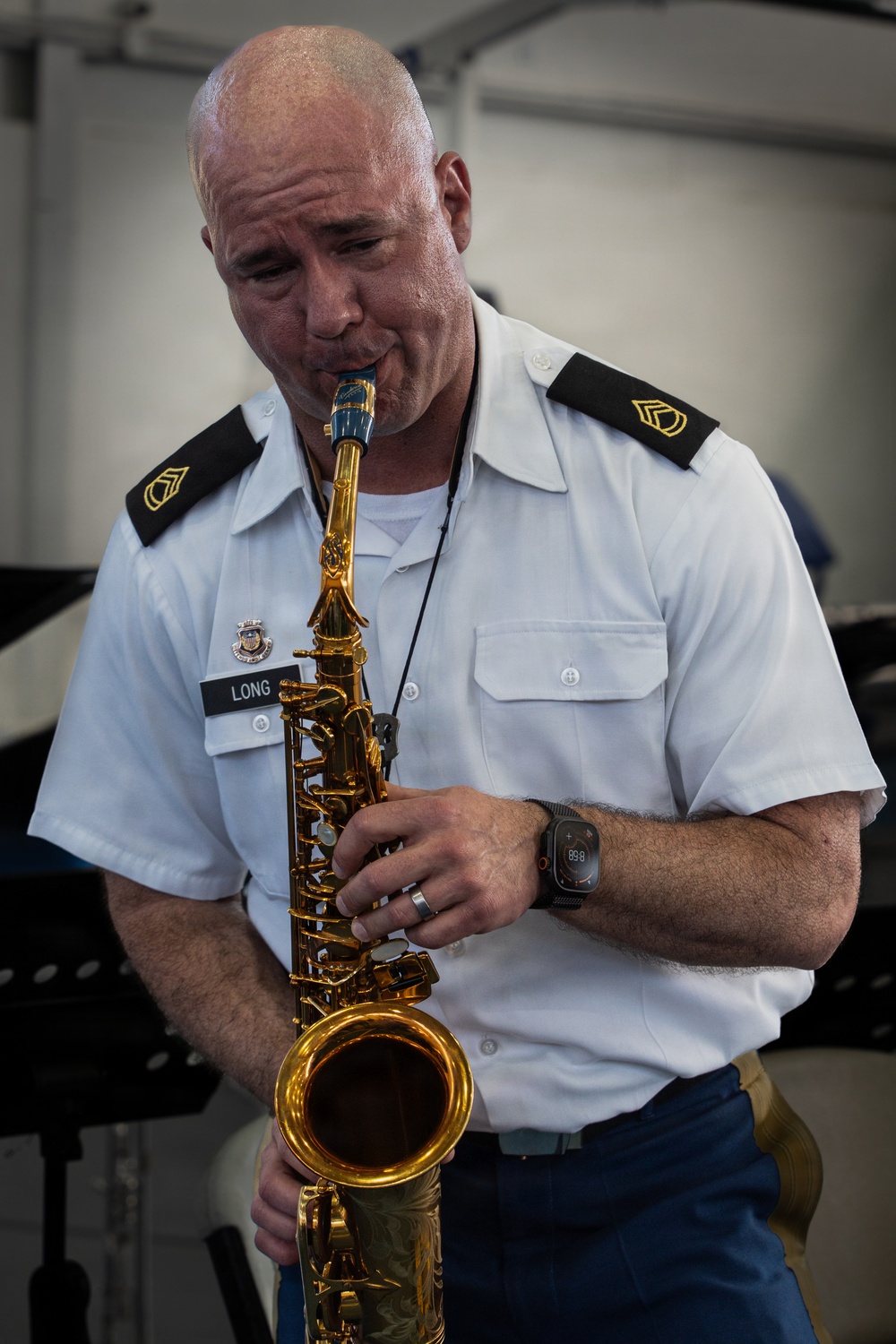 Missouri Army National Guard Band performs for Balboa Academy