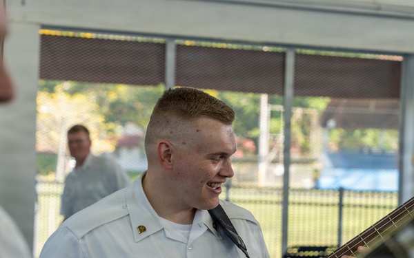 Missouri Army National Guard Band performs for Balboa Academy