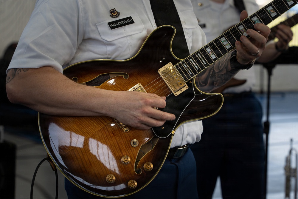 Missouri Army National Guard Band performs for Balboa Academy