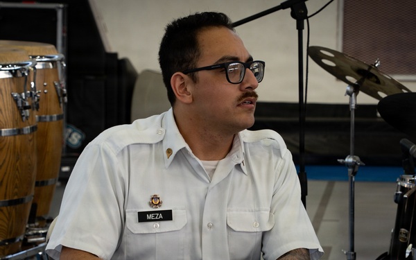 Missouri Army National Guard Band performs for Balboa Academy