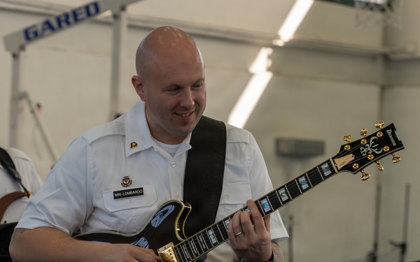 Missouri Army National Guard Band performs for Balboa Academy