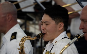 Missouri Army National Guard Band performs for Balboa Academy
