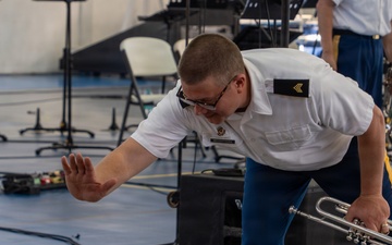 Missouri Army National Guard Band performs for Balboa Academy