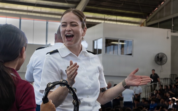 Missouri Army National Guard Band performs for Balboa Academy