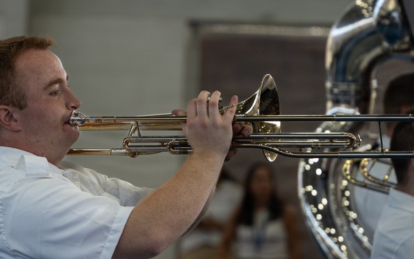 Missouri Army National Guard Band performs for Balboa Academy